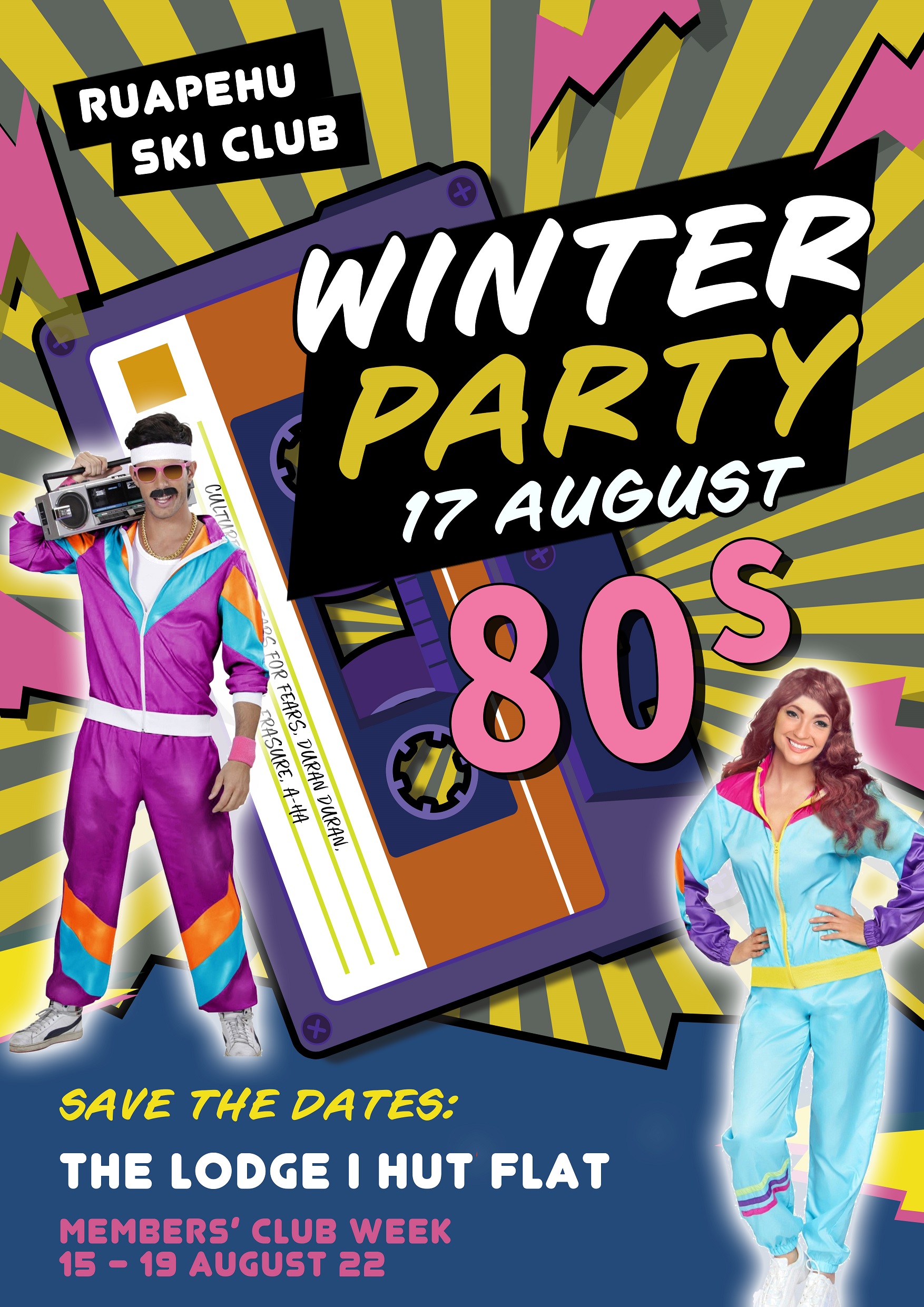 Members Club Week Save the date poster Website